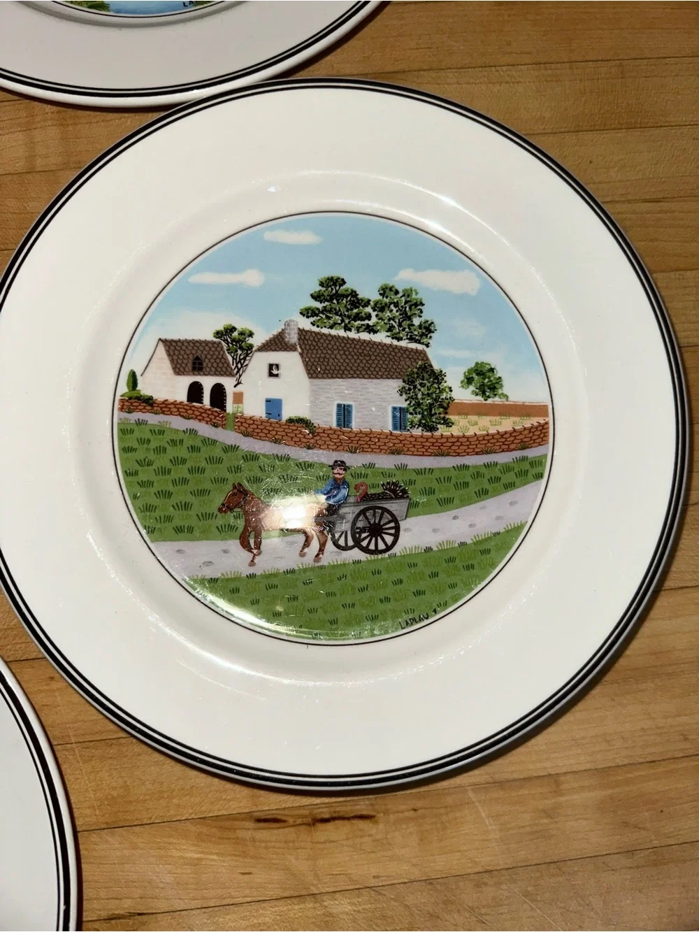 Villeroy & Boch Design Naif collection salad plates
